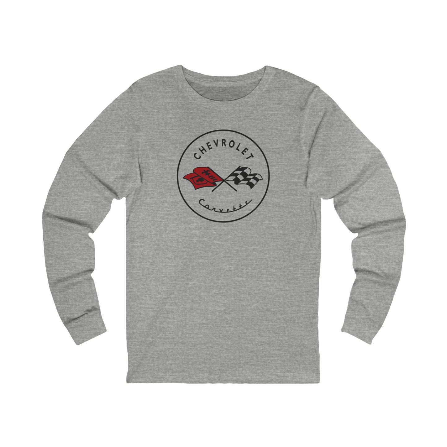 Unisex Corvette C1 Long Sleeve Tee, Graphic T-Shirt, Gift for Him, Gift for Her, Bella+Canvas, Soft Shirt