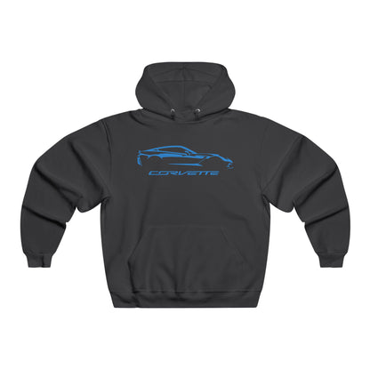 Corvette C7 Hoodie, Corvette Sweatshirt, Gifts for Car Guys, Gifts for Car Girls, JERZEES® NuBlend ®, Pullover, Unisex, Hoody
