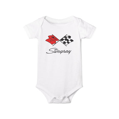 Corvette C3 Baby Onesie, Baby Clothing, Baby Shower Gift, Bella and Canvas Brand, Soft Fabric, Infant Clothes