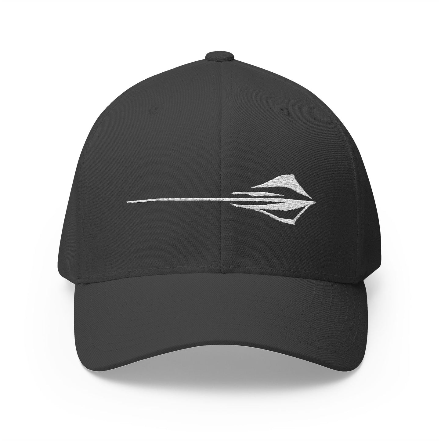 Corvette C8 Stingray Logo Baseball Cap, Flexfit Hat, Unisex, Stretchy Band, Corvette Gear, Embroidery
