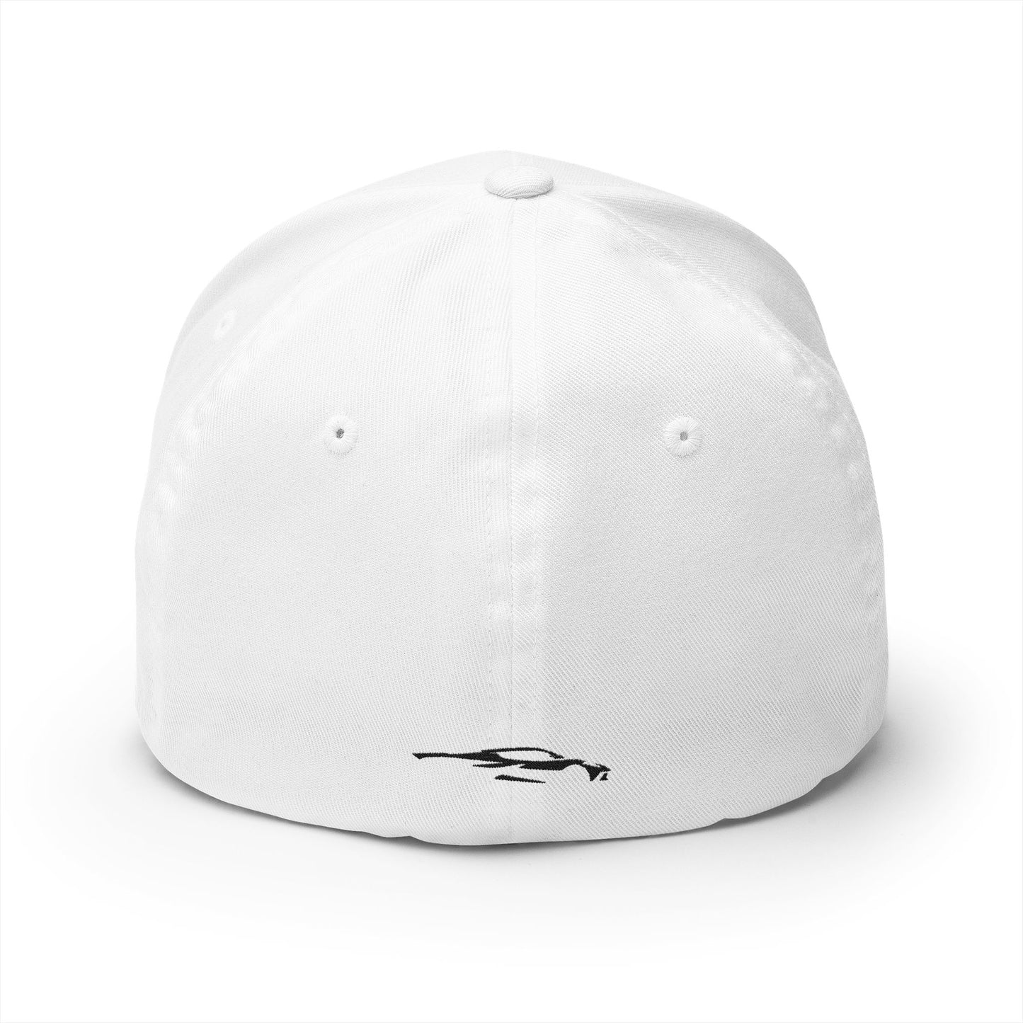 Corvette E-RAY Baseball Cap, Flexfit Hat, Stretchy Band, Black Hat, Corvette Gear, Embroidery
