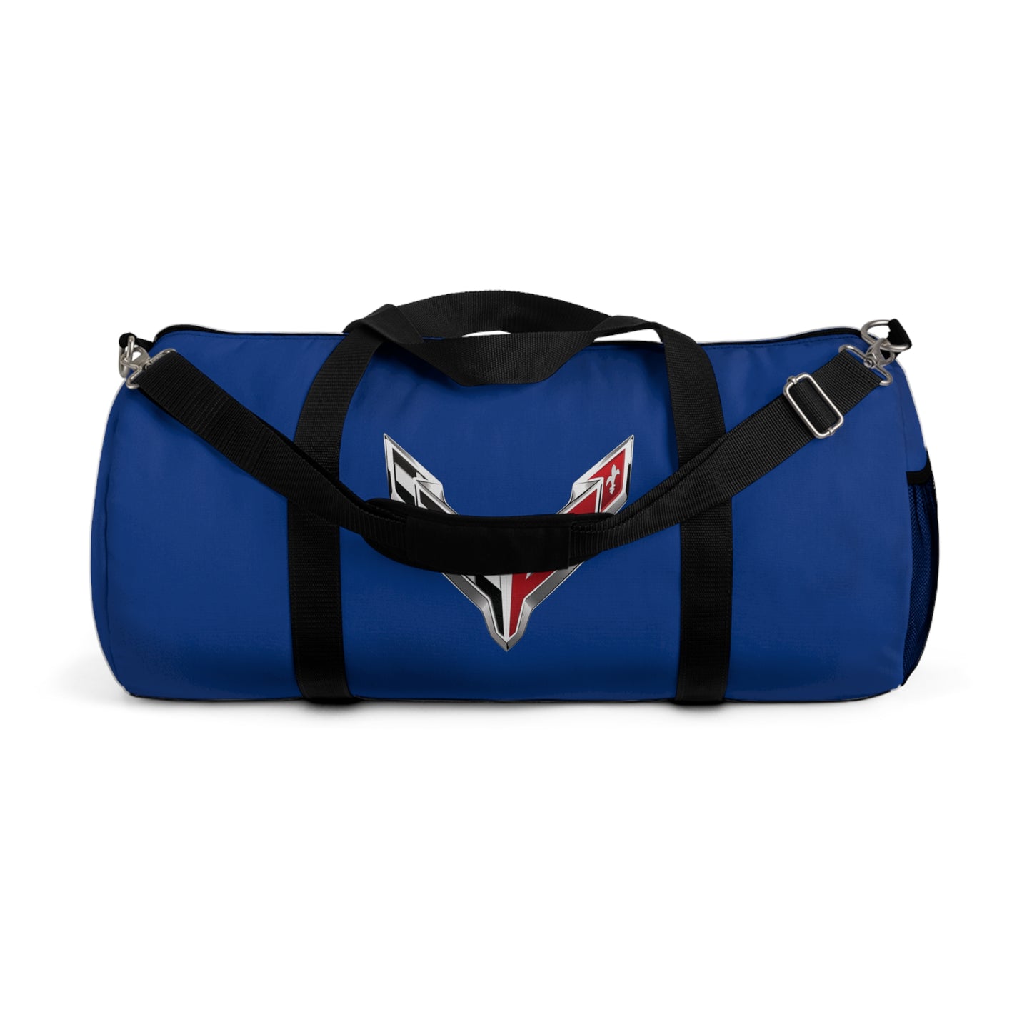 Blue Corvette Duffel Bag, C8 Logo, Gym Bag, Travel Bag, Gifts for Car Guys, Gifts for Car Girls, Corvette Merch, Overnight Duffel