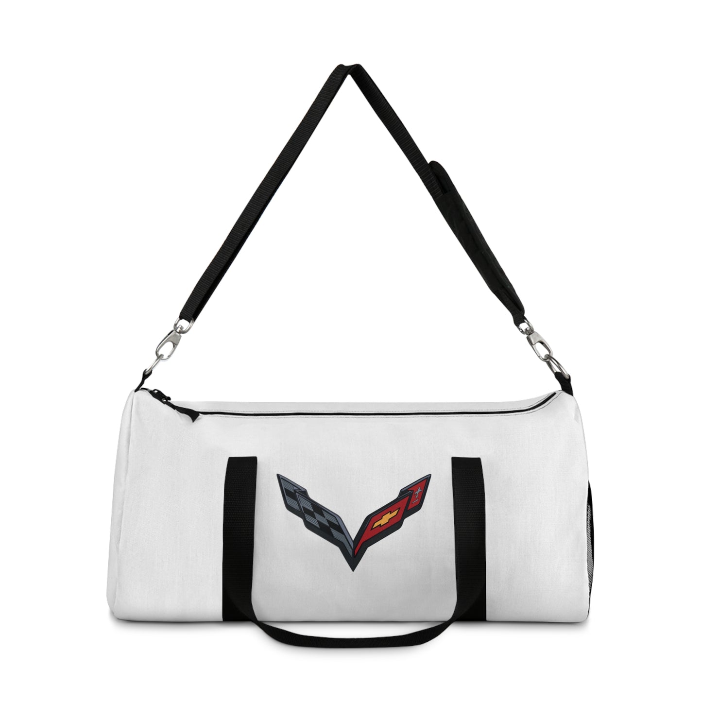 Corvette Duffel Bag, C7 Logo, Gym Bag, Travel Bag, Gifts for Car Guys, Gifts for Car Girls, Corvette Merch, Overnight Duffel