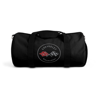Corvette C1 Duffel Bag, C1 Logo, Gym Bag, Travel Bag, Gifts for Car Guys, Gifts for Car Girls, Corvette Merch, Overnight Duffel