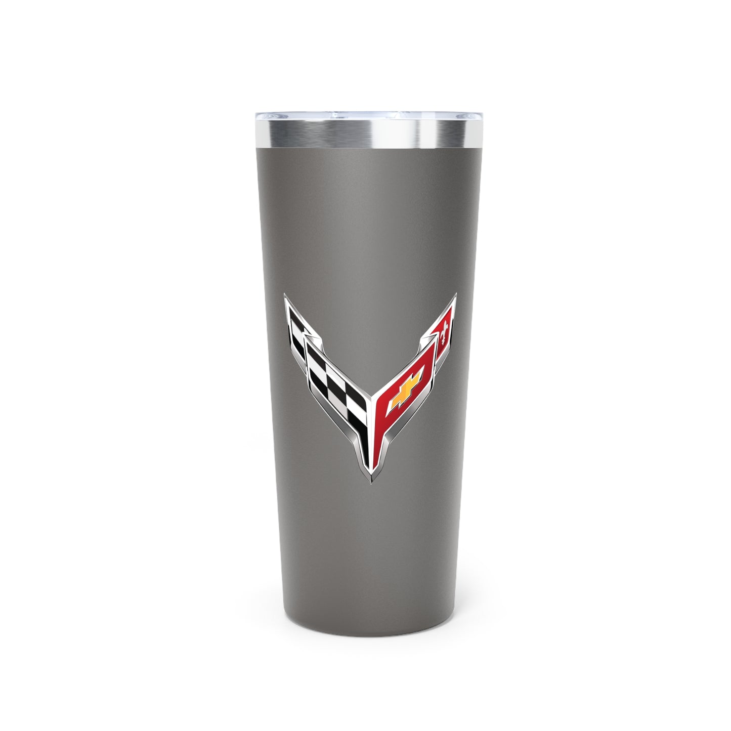 Corvette C8 Tumbler, Stainless Steel Tumbler, 22oz, Insulated, Corvette Accessories, Dishwasher Safe, Gifts for Car Guys and Girls