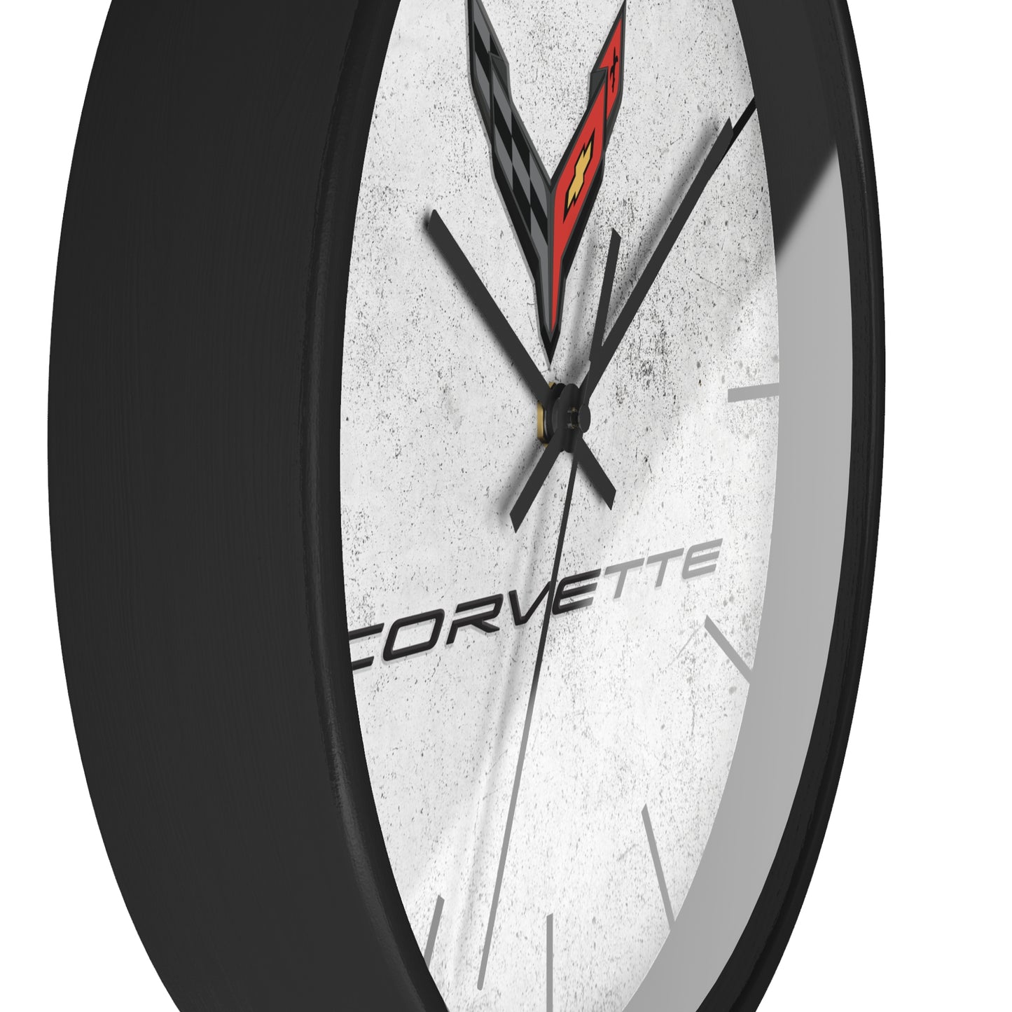 Corvette C8 Wall Clock, Racing Home Decor, Gift for Him, Man Cave Clock, Corvette Merchandise, Mancave Gift, Clocks