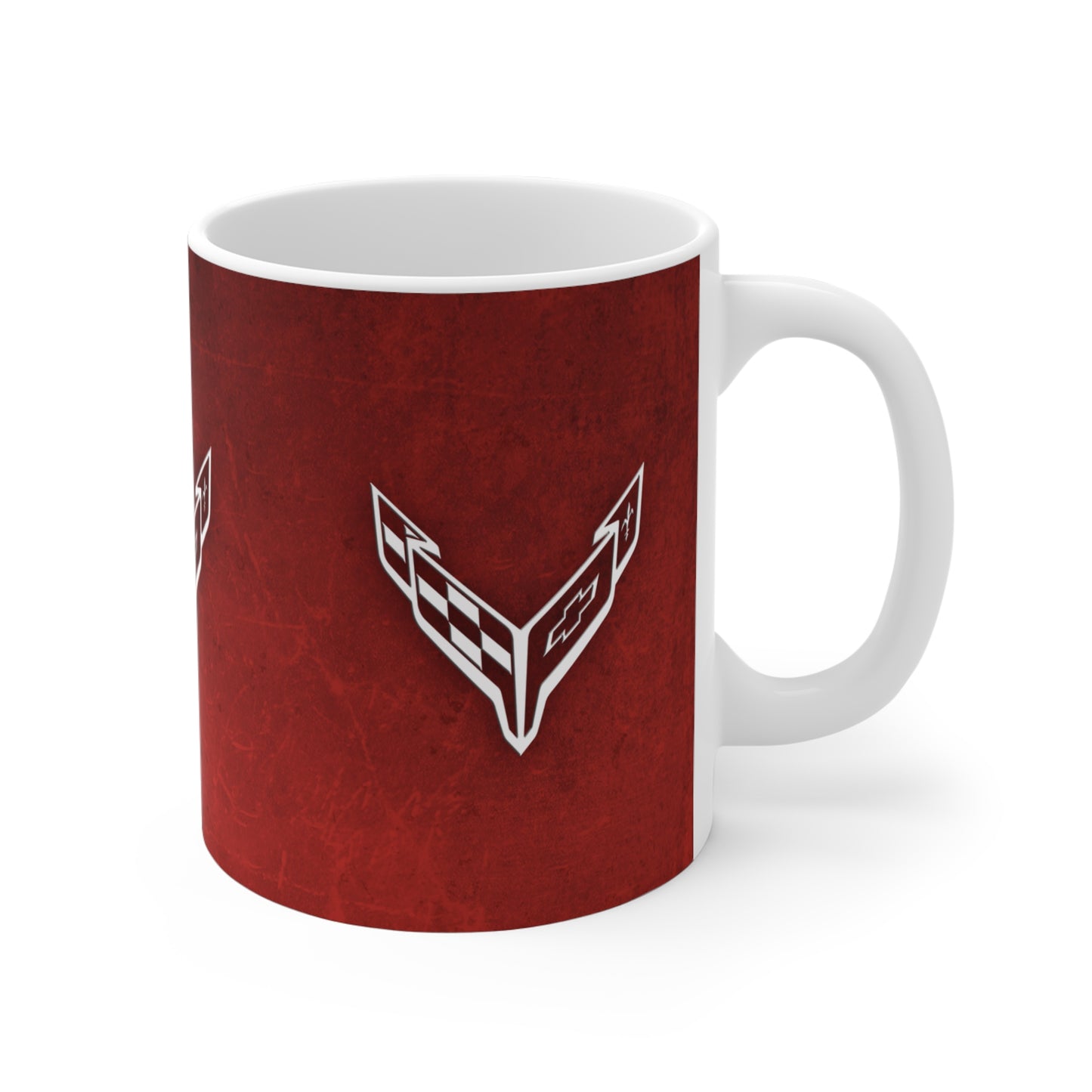 Corvette Coffee Mug - Corvette Ceramic Mug - 11oz. Coffee Mug - Chevy Corvette Mug - Microwave-Safe - Gift for Car Enthusiasts