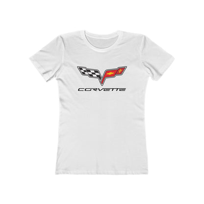 Corvette Womens C6 T-Shirt, C6 Logo, Soft Next Level brand T-Shirt, Corvette Apparel, Graphic Tee, Unisex T-Shirt, Raceday Gear
