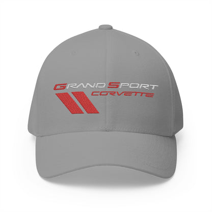 Corvette C6 Grand Sport Baseball Cap White Edition
