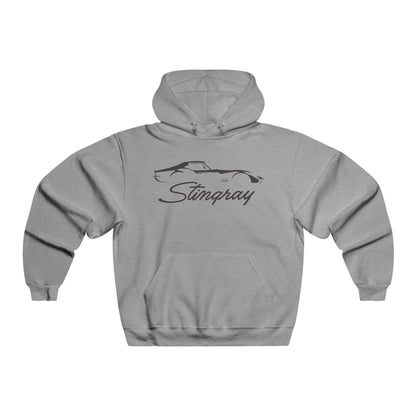 Corvette C3 Stingray Hoodie, Corvette Sweatshirt, Gifts for Car Guys, Gifts for Car Girls, JERZEES® NuBlend®, Pullover, Unisex, Hoody