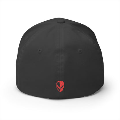 Corvette C8.R Baseball Cap, Flexfit Hat, Unisex, Stretchy Band, Corvette Gear, Embroidery