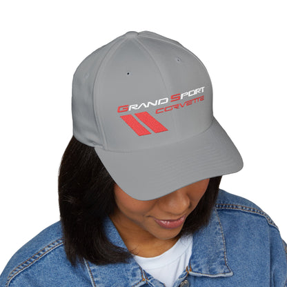 Corvette C6 Grand Sport Baseball Cap White Edition