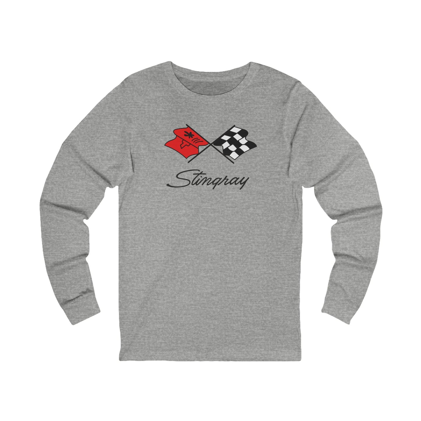 Unisex Corvette C3 Long Sleeve Tee, Graphic T-Shirt, Gift for Him, Gift for Her, Bella+Canvas, Soft Shirt