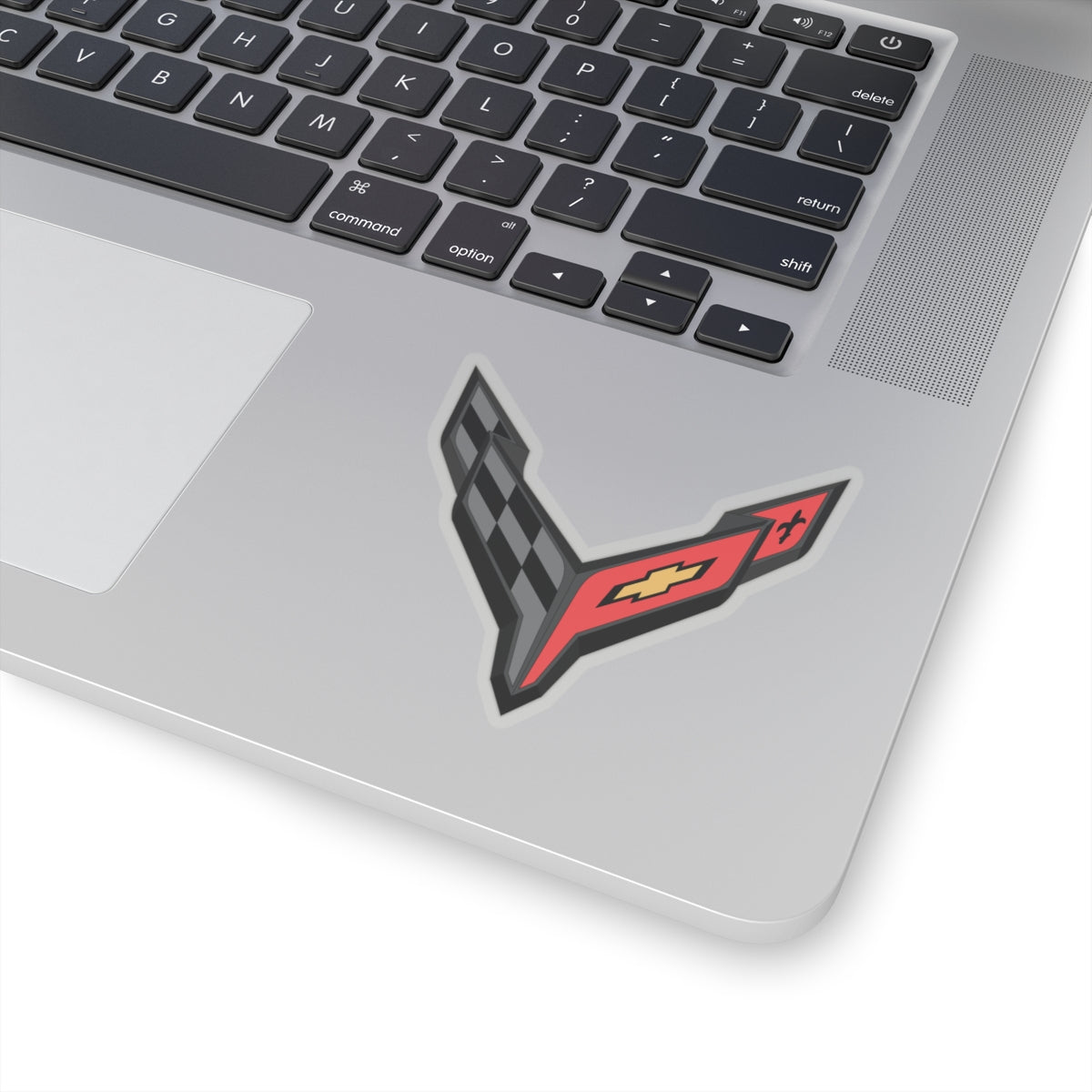 Corvette C8 Kiss-Cut Stickers, Corvette Decals, Gift for Her, Gift for Him, Custom Vehicle Decor, Strong Adhesive, White or Transparent
