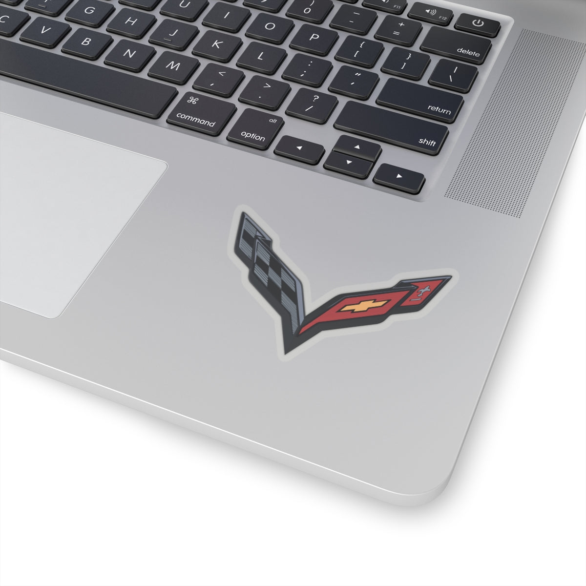 Corvette C7 Kiss-Cut Stickers, Corvette Decals, Gift for Her, Gift for Him, Custom Vehicle Decor, Strong Adhesive, White or Transparent