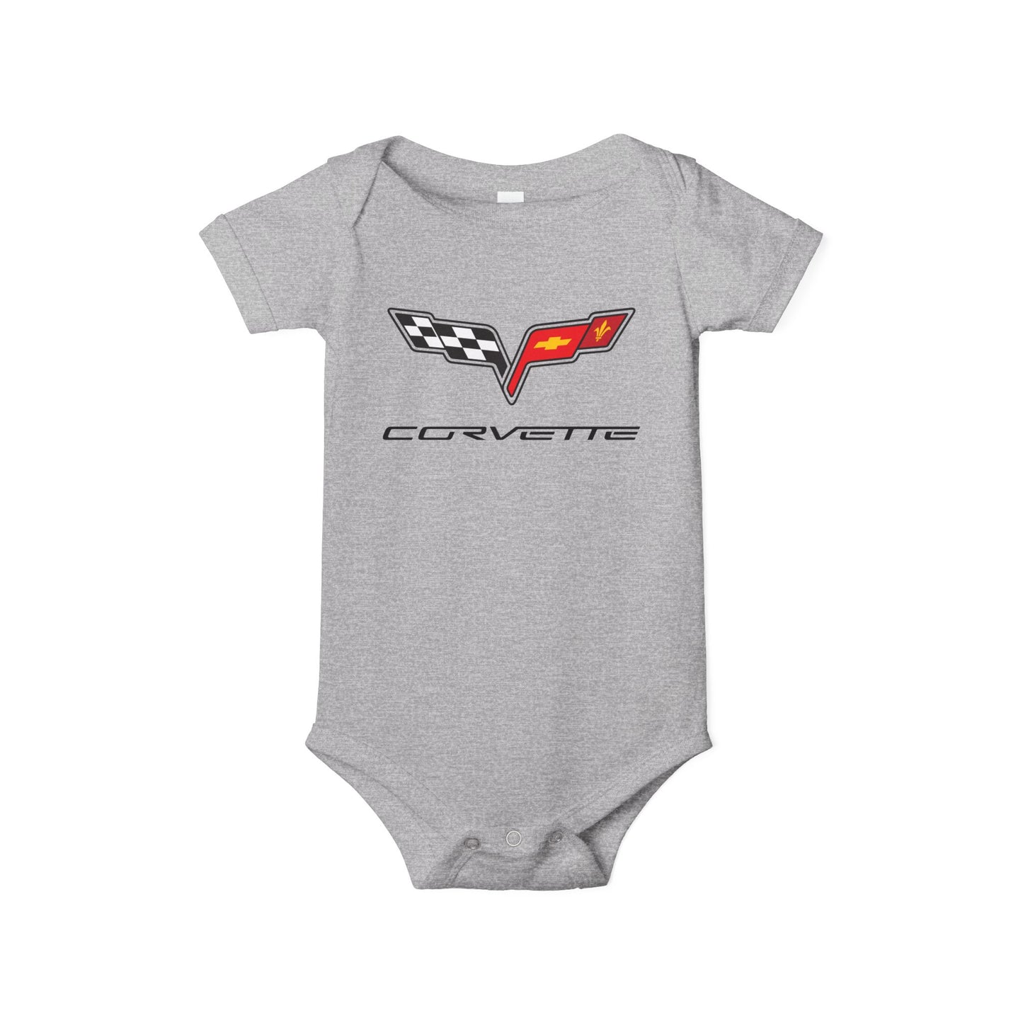 Corvette C6 Baby Onesie, Baby Clothing, Baby Shower Gift, Bella and Canvas Brand, Soft Fabric, Infant Clothes