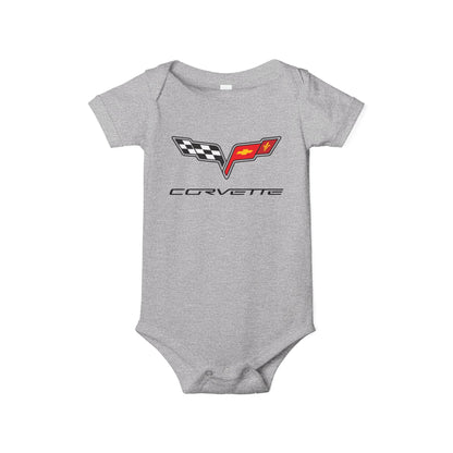 Corvette C6 Baby Onesie, Baby Clothing, Baby Shower Gift, Bella and Canvas Brand, Soft Fabric, Infant Clothes
