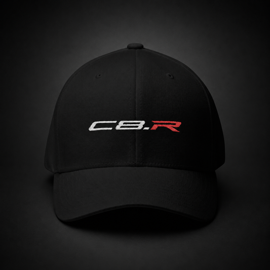 Corvette C8.R Baseball Cap Black