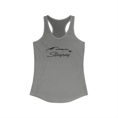 Corvette C3 Stingray Women's Racerback Tank Top