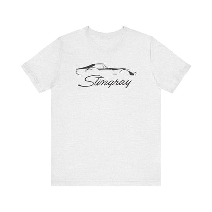 Corvette C3 Stingray Logo B/W Edition Graphic T-Shirt
