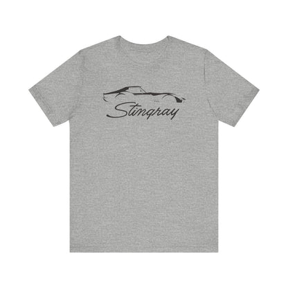 Corvette C3 Stingray Logo B/W Edition Graphic T-Shirt