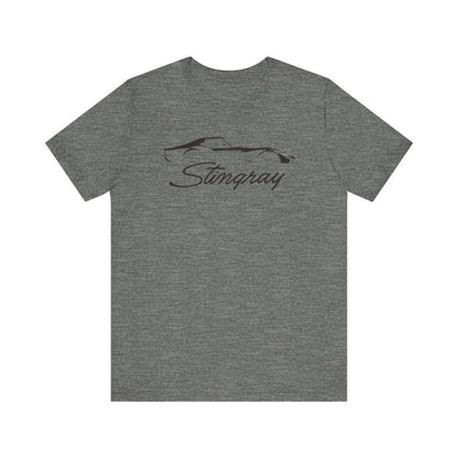 Corvette C3 Stingray Logo B/W Edition Graphic T-Shirt