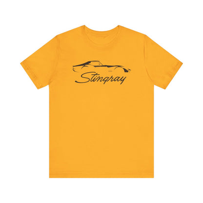 Corvette C3 Stingray Logo B/W Edition Graphic T-Shirt