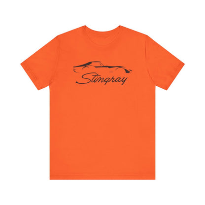 Corvette C3 Stingray Logo B/W Edition Graphic T-Shirt