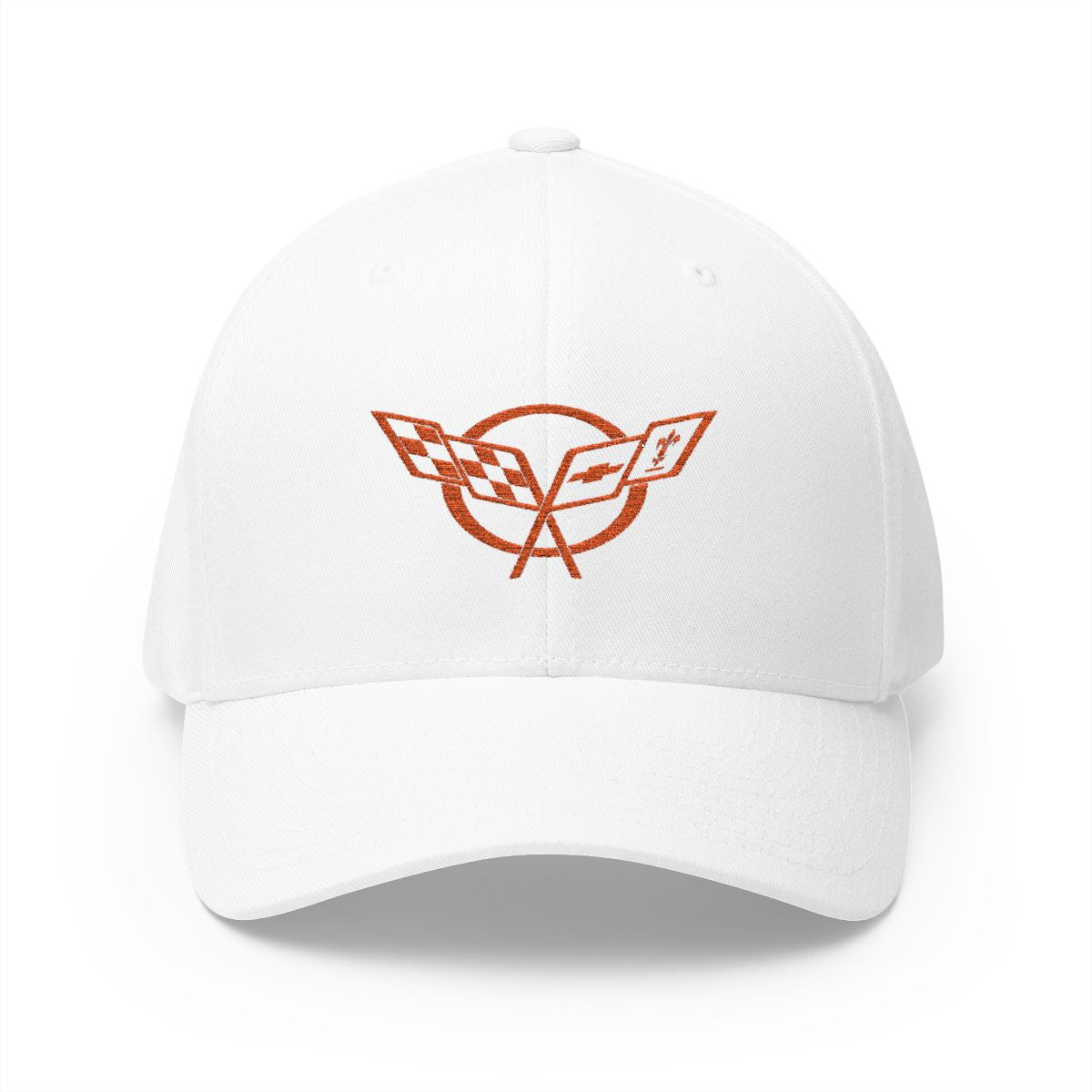 Corvette C5 Logo Orange Edition Baseball Cap