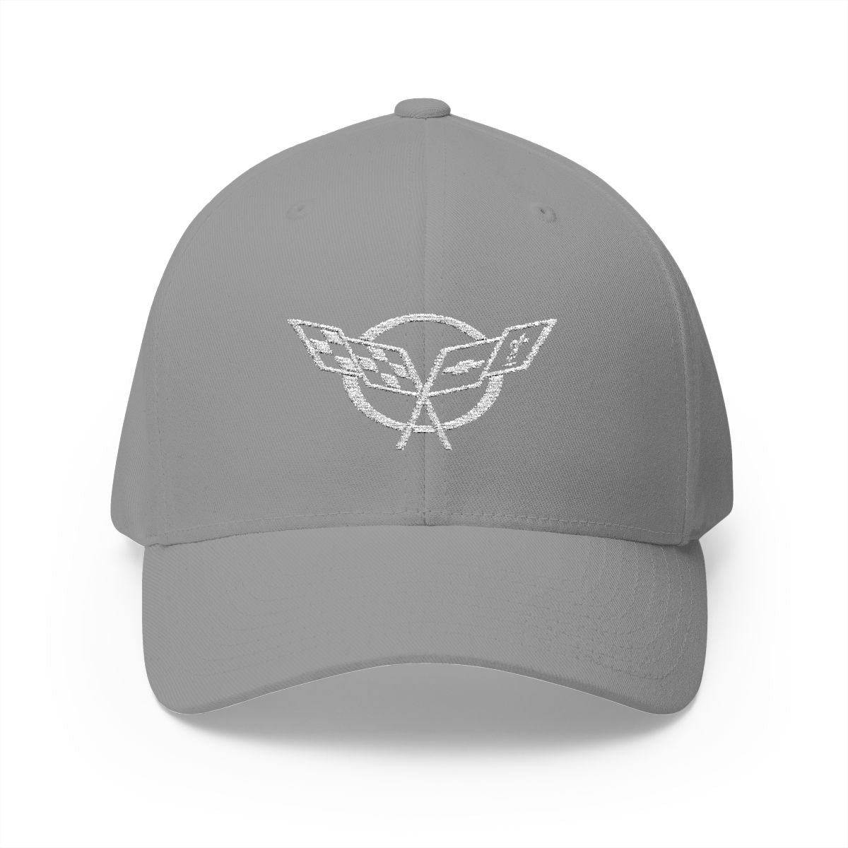 Corvette C5 Logo White Edition Baseball Cap