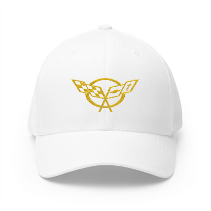 Corvette C5 Logo Yellow Edition Baseball Cap