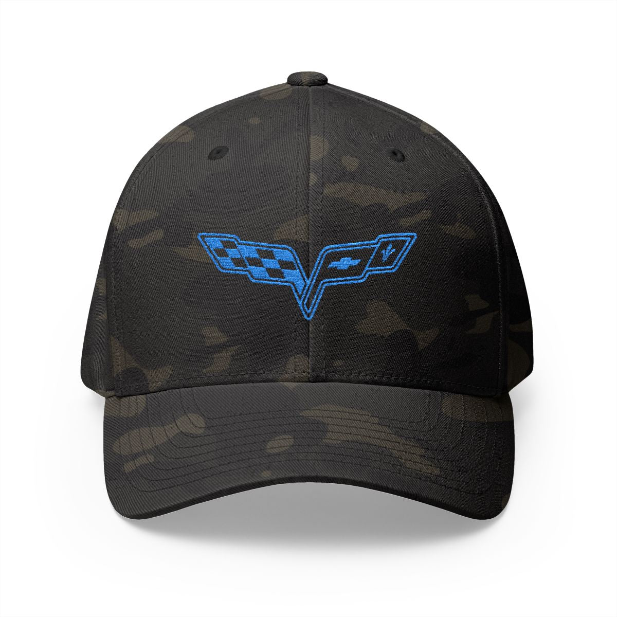 Corvette C6 Logo Blue Edition Baseball Cap