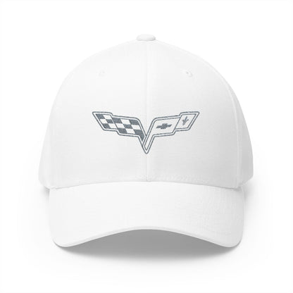 Corvette C6 Logo Grey Edition Baseball Cap