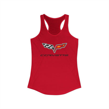 Corvette C6 Women's Racerback Tank Top