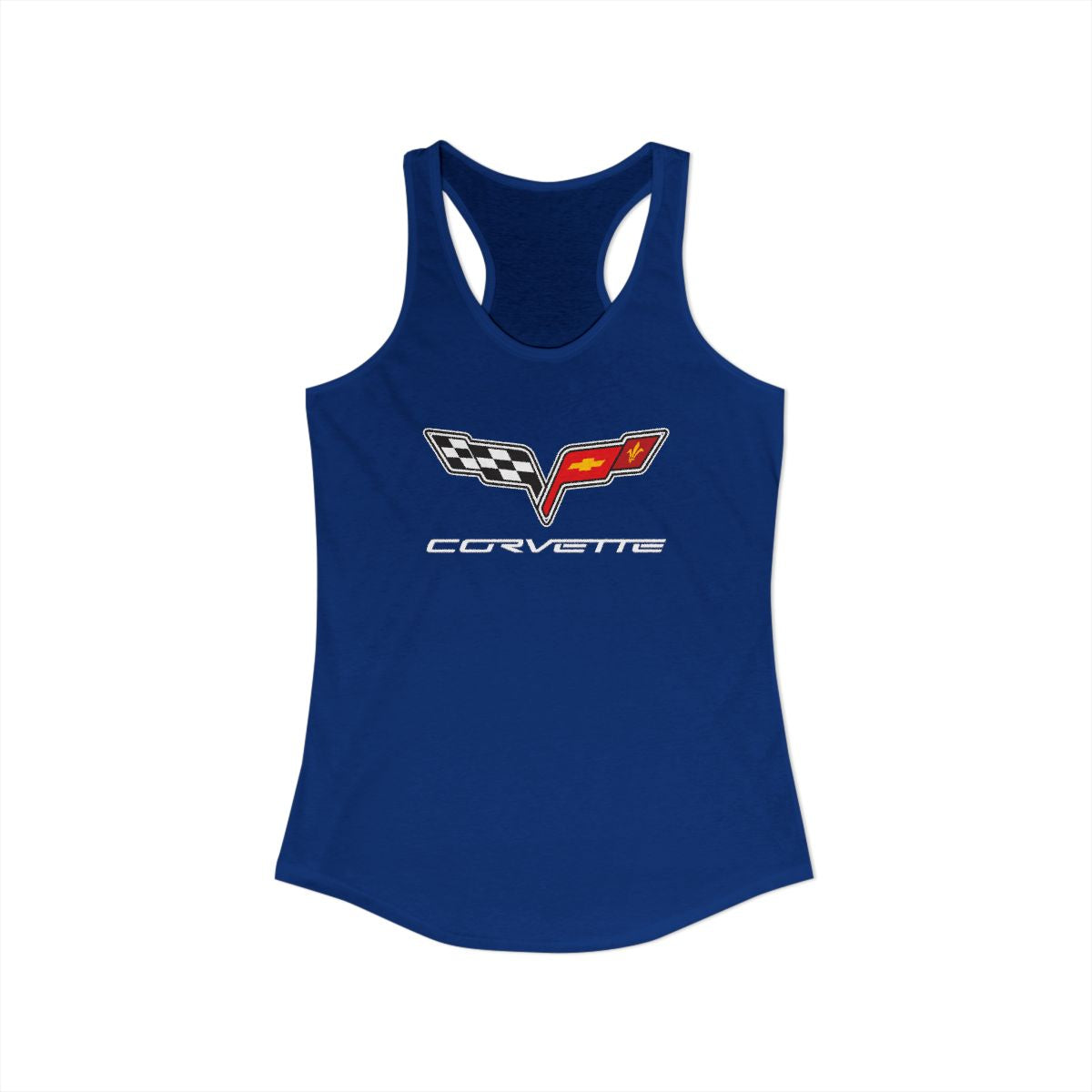 Corvette C6 Women's Racerback Tank Top