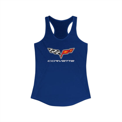 Corvette C6 Women's Racerback Tank Top
