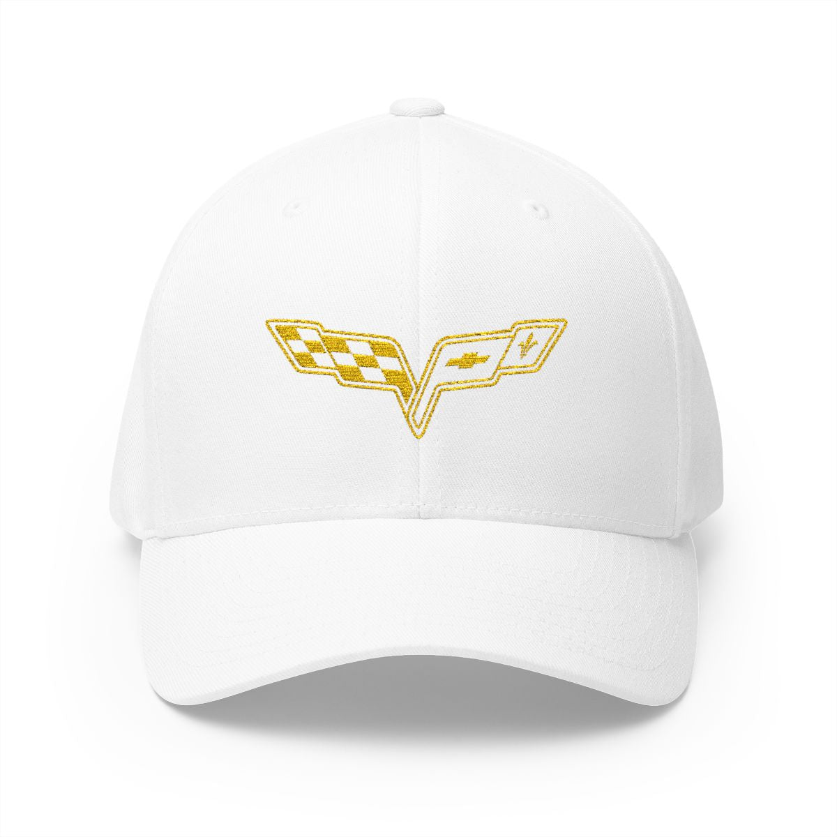 Corvette C6 Logo Yellow Edition Baseball Cap