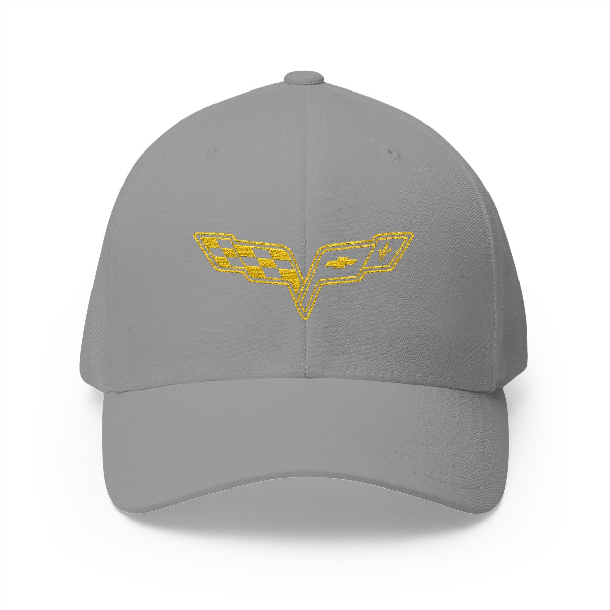 Corvette C6 Logo Yellow Edition Baseball Cap