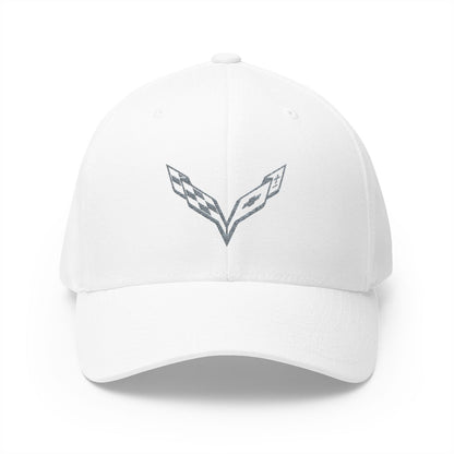 Corvette C7 Logo Grey Edition Baseball Cap
