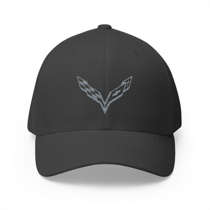 Corvette C7 Logo Grey Edition Baseball Cap