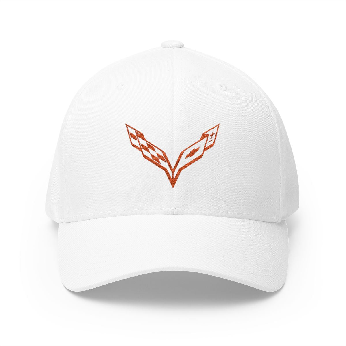 Corvette C7 Logo Orange Edition Baseball Cap