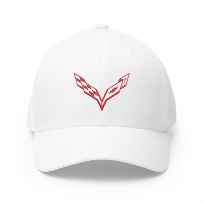 Corvette C7 Logo Red Edition Baseball Cap