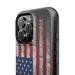 Corvette C3 Magnetic Tough Case, USA Flag, American Flag, iPhone Case, Impact Resistant, MagSafe, Rubber Liner, Matte or Glossy, Cell Case