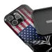 Corvette C7 Magnetic Tough Case, USA Flag, American Flag, iPhone Case, Impact Resistant, MagSafe, Rubber Liner, Matte or Glossy, Cell Case