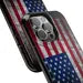 Corvette C3 Magnetic Tough Case, USA Flag, American Flag, iPhone Case, Impact Resistant, MagSafe, Rubber Liner, Matte or Glossy, Cell Case