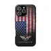 Corvette C5 Magnetic Tough Case, USA Flag, American Flag, iPhone Case, Impact Resistant, MagSafe, Rubber Liner, Matte or Glossy, Cell Case