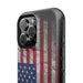 Corvette C6 Magnetic Tough Case, USA Flag, American Flag, iPhone Case, Impact Resistant, MagSafe, Rubber Liner, Matte or Glossy, Cell Case