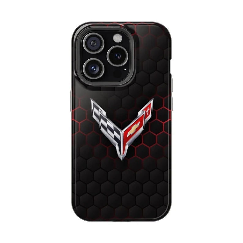 Corvette iPhone Case - Corvette Samsung Phone Case - Cell Phone Case - Impact Resistant - Rubber Liner - Matte or Glossy