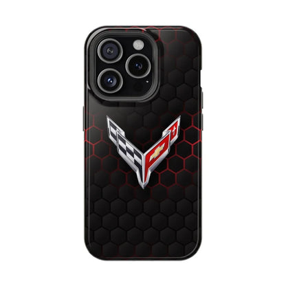 Corvette iPhone Case - Corvette Samsung Phone Case - Cell Phone Case - Impact Resistant - Rubber Liner - Matte or Glossy