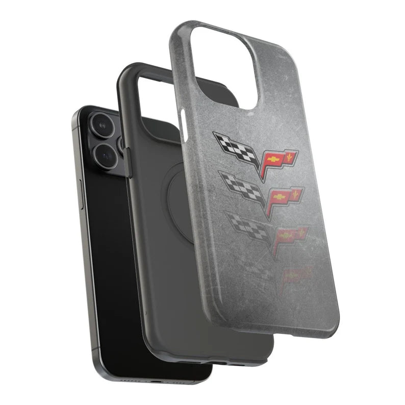 Corvette iPhone Case - Corvette C6 - Cell Phone Case - Impact Resistant - Rubber Liner - Matte or Glossy